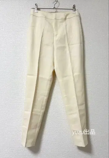 새상품 M 엠프리미어 엠즈셀렉 팬츠 바지 프티 화이트