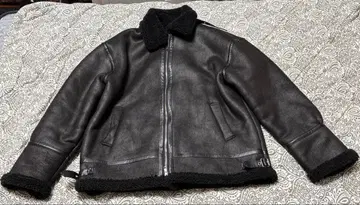 페이크 레더 자켓