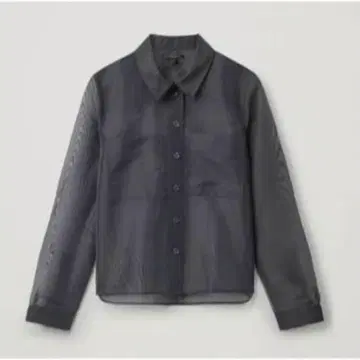 COS 시스루 시어 셔츠