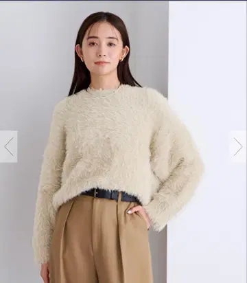 ur's 샤기 오버 사이즈 니트