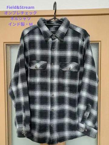 Field&Stream 옴브레 체크 플란넬 셔츠 (인도산 M)