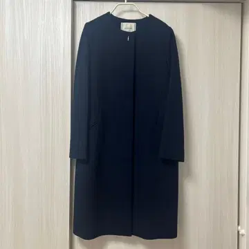 un dix cors 노카라 코트 네이비