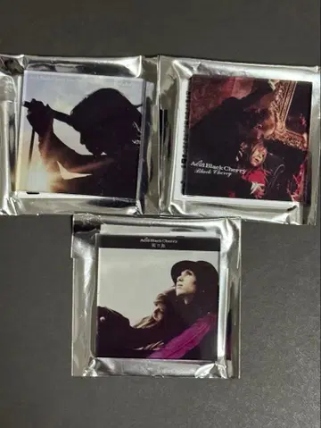Acid Black Cherry 아크릴 마그넷 A 3개 세트