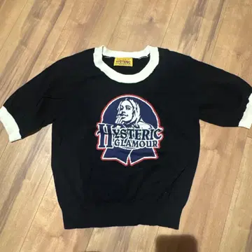 HYSTERIC GLAMOUR 반팔 티셔츠 블랙