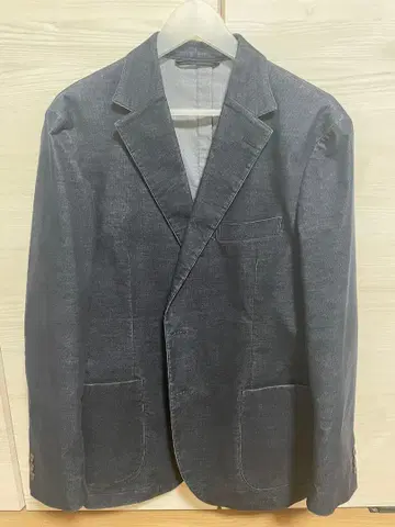 CHRISTIAN ORANI 다크 블루 테일러드 자켓