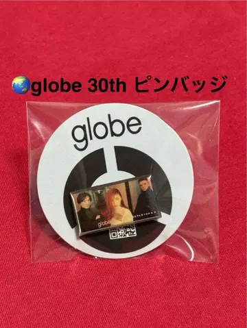globe 30th 핀즈 DEPARTURES 핀 배지
