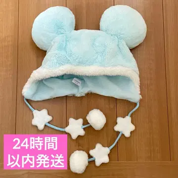 [ 24시간 이내 발송 ] 디즈니 리조트 신상 팬캡 스카이블루 블루