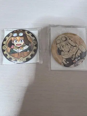 하나코 군 빛 라쿠코레 캔뱃지 2개 세트