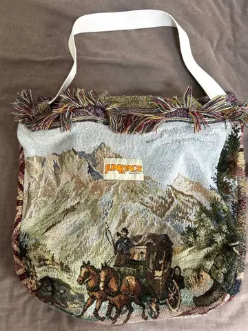 JUNK PACK 리메이크 토트백 러그 매트 USA 빈티지 러그