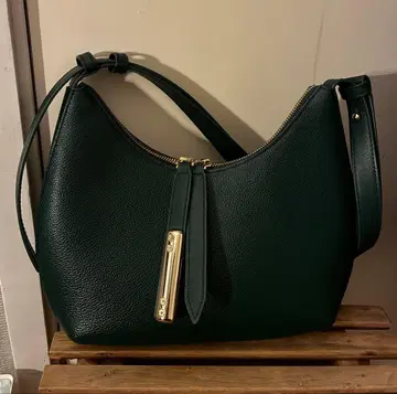 FURLA 다크 그린 숄더백