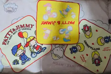 산리오 파티&지미 미니 타월