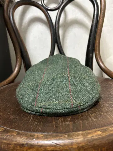 LAGAVULIN 라가불린 헌팅 모자 그린 체크 증류소 한정판