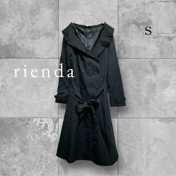 리엔다 트렌치 코트 자켓 아우터 깔끔한 고급 오피스 S