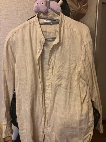 유니클로 x JW ANDERSON 콜라보 코튼 린넨 셔츠 2점