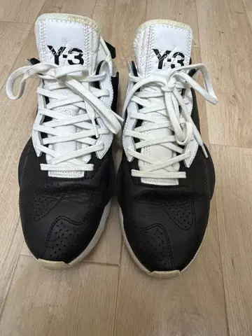 Y-3 KAIWA 가죽 EVA 로우컷 스니커즈