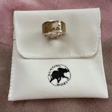 헌팅월드 실버 반지 11호 헌팅 엘리펀트 로고