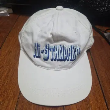 Hi-STANDARD 자수 로고 화이트 캡 BRAHMAN