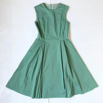 데이지린 폭시 원피스 드레스 그린 40 슬리브리스