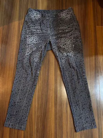 새상품급 센소유니코 CUBE CUBE 속기모 팬츠 도트 무늬