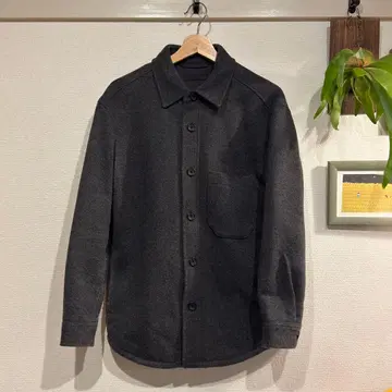 유니클로 UNIQLO 다크 그레이 셔츠 자켓