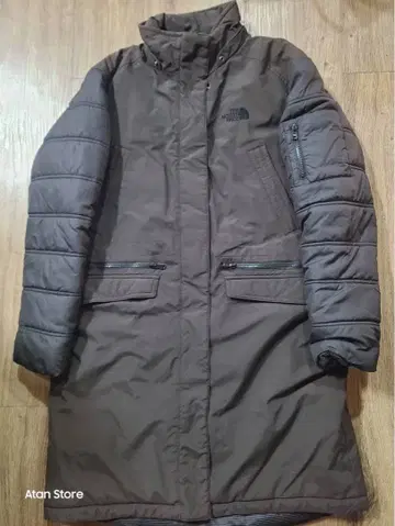 THE NORTH FACE KOREA 브라운 다운 자켓