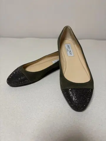 [컨디션 최상] JIMMY CHOO 지미추 플랫슈즈 36