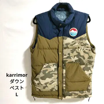 karrimor 이디 다운 베스트 카모 패턴 카모플라주 L