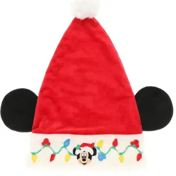 미키마우스 크리스마스 산타 모자