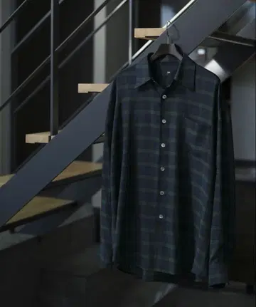 MB 하이엔드 오버 체크 셔츠 사이즈 S 블랙워치