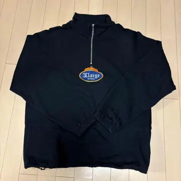 XLARGE 하프 지퍼 맨투맨