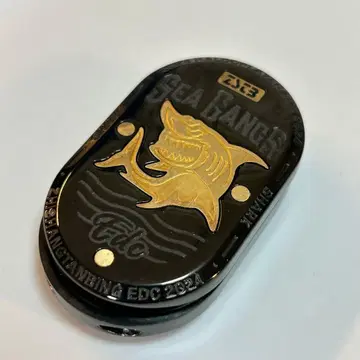 미사용 새상품 피젯토이 슬라이더 EDC 상어 샤크 블랙