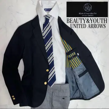 BEAUTY&YOUTH 네이비 수트