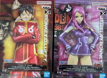 ONE PIECE 피규어 세트 몽키 D 루피 & 주얼리 보니