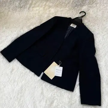 노카라 자켓 M 에프 로브 월드 포멀 네이비