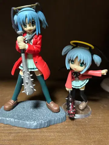 박살천사 쿠루루짱 전격문고 컬렉션 피규어 피규어 2개