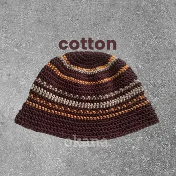 brown33 크러셔 모자 핸드메이드 비니 크로셰 모자 햇