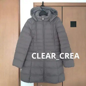 CLEAR_CREA 다운 코트