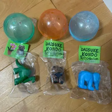 Daisuke Kondo 아트 컬렉션 캡슐 토이 3개 세트