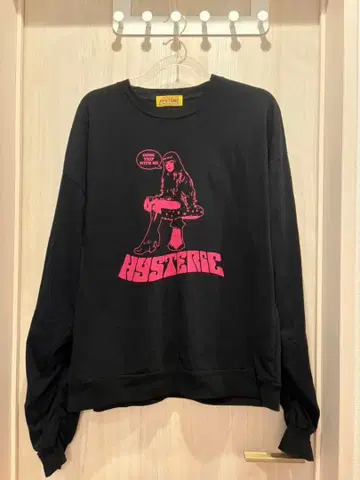 HYSTERIC 긴팔 T셔츠 블랙