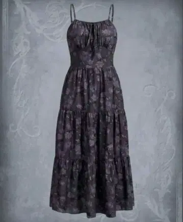 ROMWE 꽃과 나비 패턴 원피스