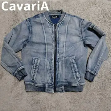 CavariA 캐바리에 자카드 케미컬 가공 ma1 L