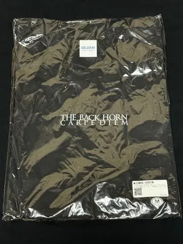 [ 미개봉 ] THE BACK HORN 카르페 디엠 투어 셔츠 M 사이즈
