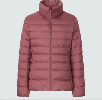 울트라 라이트 다운 자켓 유니클로 레드 M
