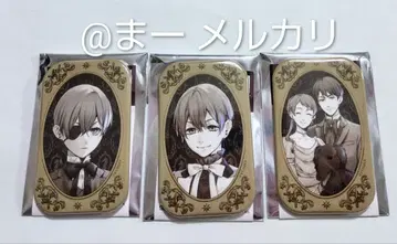 흑집사 Black Lavel 캔뱃지 Rich Black 시엘 가족