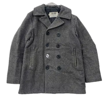 USA제 90s SCHOTT U.S.740N 피코트 38 M-L 상당