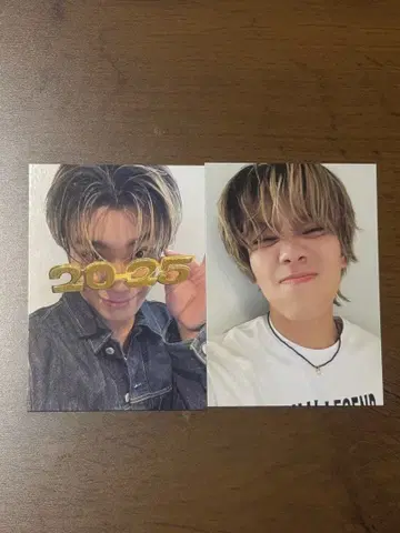 LIL LEAGU 이와키 세이나 포토 카드 2종 세트 시크릿