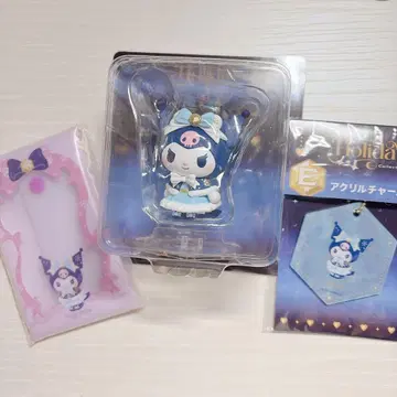 [ 미개봉 새상품 ] 산리오 happy복권 쿠로미 피규어 참 케이스
