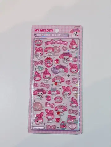 [정품] 마이멜로디 봉봉 드롭씰
