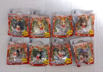 케이온! 산타 피규어 이토엔 8종 세트