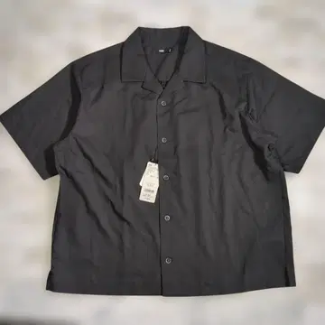 [ 미사용 택 포함 ] HARE 반팔 셔츠 블랙 S